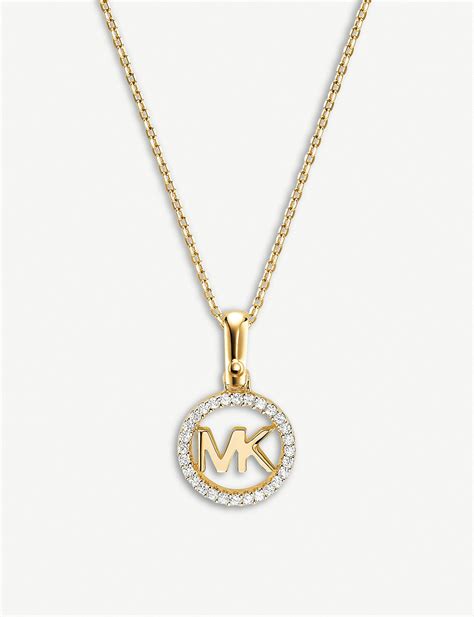 michael kors kette gold an person|michael kors gold jewelry women.